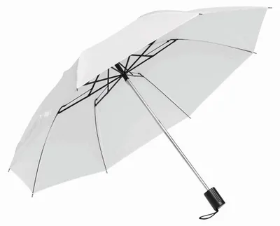 Immagine prodotto di L-Merch - Ombrello tascabile LT4459 (32 cm x 85 cm) (bianco)