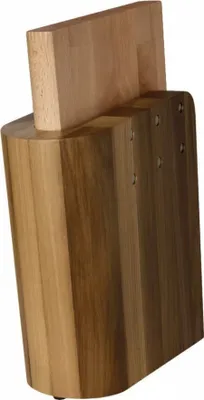 Zdjęcie produktu dla Artelegno - Magnetyczny blok na noże z drewna orzechowego + deska kuchenna Grand Prix
