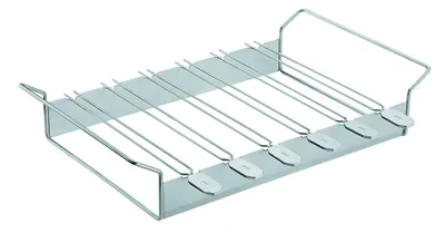 Produktbild von Rösle Halter mit Grillspießen  6-teilig aus Edelstahl 25072