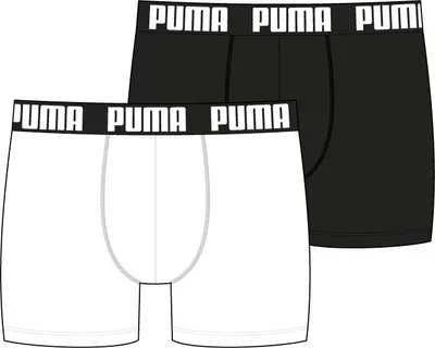 Produktbild von Puma Trunk Herren Boxershorts 2er Pack Baumwolle Stretch