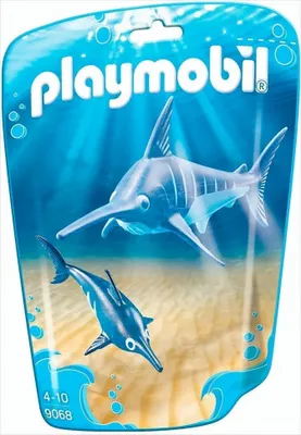 Produktbild von PLAYMOBIL 9068 - Schwertfisch mit Baby