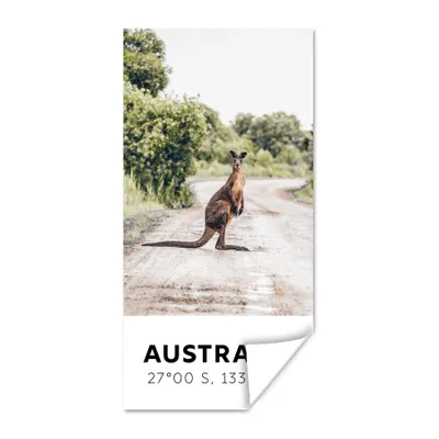 Produktbild von MuchoWow® Poster Känguru - Australien - Tiere 20x40 cm - Plakat - Foto