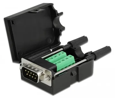 Immagine prodotto di Adattatore VGA Delock - connettore DB-9 (maschio) avvitabile