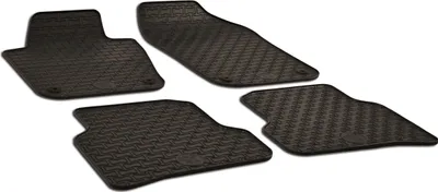 Produktbild von Walser Gummimatten für Seat Ibiza ST BJ 2010 - heute, Ibiza BJ 2008 - 2015, VW Polo BJ 2009 - heute, 50601