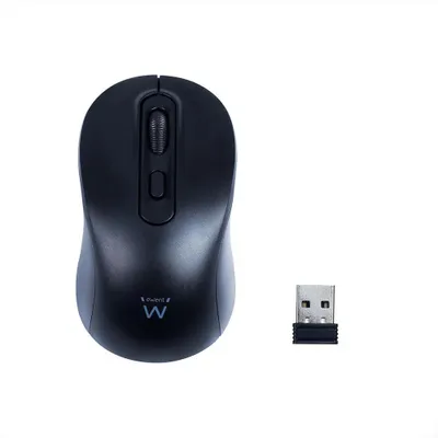 Image de Souris Ewent EW3218 Schwarz 1600 dpi