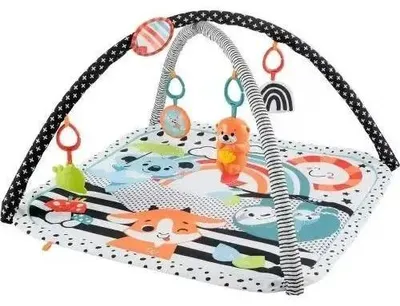 Obrázok produktu pre Fisher-Price JMN72, Detská podložka na hranie, Tyč s hračkami, Zvukové efekty, Textil, Plast, Viacfarebný