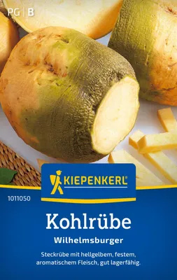 Produktbild von Kiepenkerl Kohlrübensamen Wilhelmsburger Brassica napus napobrassica 300 Pflanzen