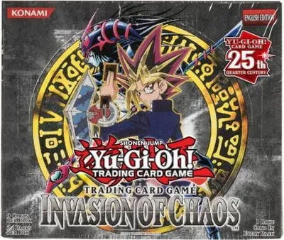 Produktbild von Yu-Gi-Oh! Invasion des Chaos 25th Anniversary Edition Booster Display (24) - DE