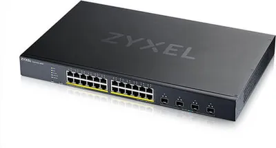 Obrázok produktu pre Zyxel XGS1935-28HP, Riadený, L3, Gigabit Ethernet (10/100/1000), Podpora napájania cez Ethernet (PoE), Inštalácia do Racku