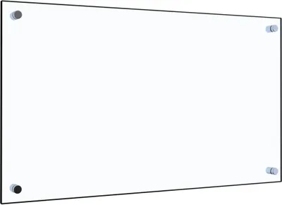 Image de vidaXL Dos de cuisine Transparent 70×40 cm Verre trempé