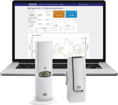 Produktbild von Suomen Lämpömittari Suomen lämpömittari 8229 -Weatherhub, aloitussetti pro, 1 lähetin + yhdyskäytävä
