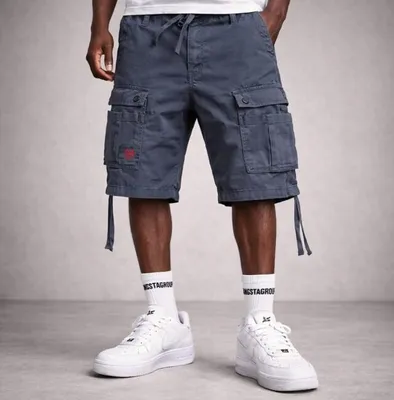 Produktbild von SURPLUS Airborne Vintage Shorts, grau