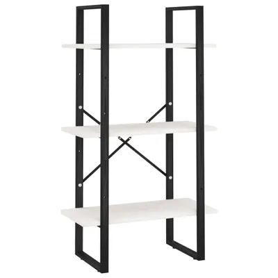 Obrázek produktu pro Úložný regál bílý 60 x 30 x 105 cm masivní borovice