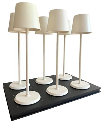 Norda Cream Gastro-Tischleuchte 6er Set Produktbild 1