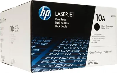 Obrázok produktu pre HP Q2610D, 6000 strany, Čierna, 2 kusov