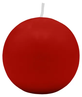 Produktbild von Kugelkerzen Weihnachtsrot Erdbeere Ø 40 mm, 12 Stück