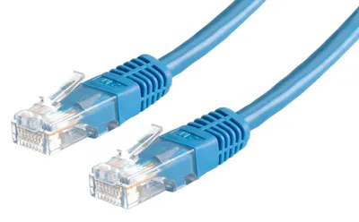 Obrázok produktu pre VALUE UTP Patch Cord, Cat.6, blue 1.5 m, U/UTP (UTP), Modrá