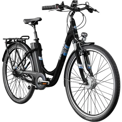 Produktbild von Zündapp Green 3.7 E Bike Damenfahrrad schwarz blau