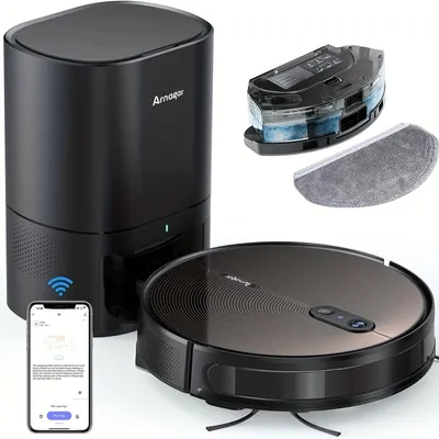 Produktbild von Saugroboter - Saugroboter mit Wischfunktion - Roboterstaubsauger - Wischroboter - Intelligente Saugroboter