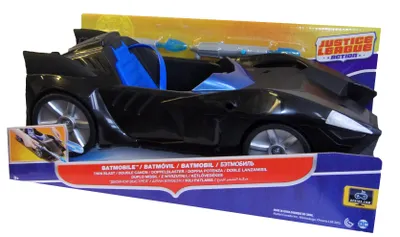 Produktbild von MATTEL DC Justice League Action Doppelblaster-Batmobil (für 30 cm Figuren)