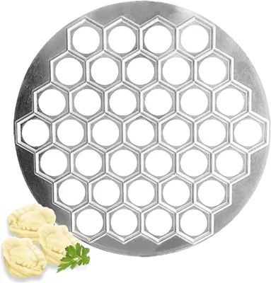 Produktbild von Dumplingmaker 37 Löcher, hochwertige Aluminiumlegierung, Küchenwerkzeug zum Kochen und Backen
