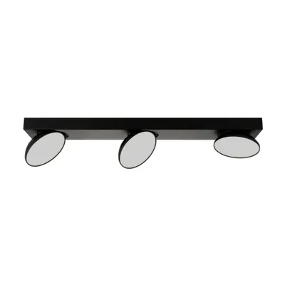 Zdjęcie produktu dla Reflektor LED ruchomy Castelio czarny 15W biała neutralna 1140lm metal wym:5x46x9cm IP20 Italux
