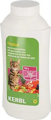 Produktbild von Kerbl Deo-Konzentrat für Katzentoilette (mit Tropicalduft, 700 g Flasche) 82674