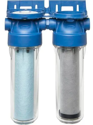 Image de Cartouches Filtration Eau BWT, ARCTIC 20 µm, PUREBLOCK 10 µm, Charbon Actif, Filtration Impuretés