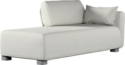 Produktbild von Dekoria Bezug für Mysinge Recamiere Sofa, mittelgrau, Sofahusse, Mysinge Recamiere