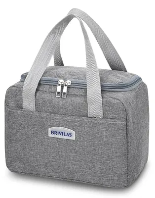 Produktbild von Kühltasche 6,5L faltbar mit Folienfutter grau