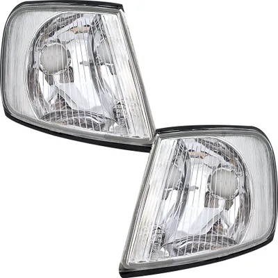 Produktbild von TYC Frontblinker Set für Audi A3 8L 96-00 Klarglas Chrom PY21W