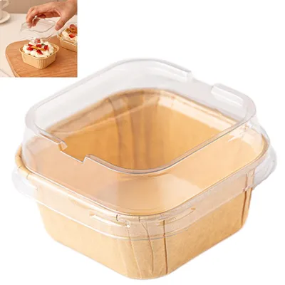Zdjęcie produktu dla Zestaw 25 pudełek na torty "Bento" z pokrywkami