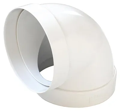 Produktbild von Bogen für Abluftkanäle, 90°, Durchmesser 100 mm