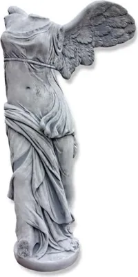 Immagine prodotto di Casa Padrino Scultura / Statua Art Nouveau Grigio 88 x 40 x H. 155 cm - Decorazione giardino figura in pietra