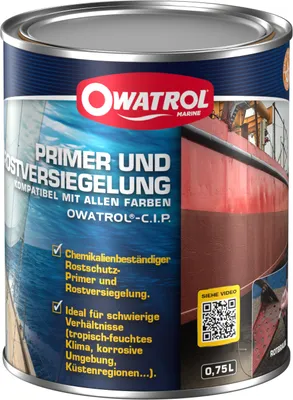 Produktbild von Owatrol Marine CIP, 0,75 Liter - Rostschutz-Primer & Rostversiegelung