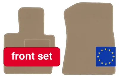 Productafbeelding van Vloermatten, gemaakt van polypropyleen, 5,5 mm dik, geschikt voor luxe SUV's, dichtheid van 2300 g/m², duurzame vezelafwerking