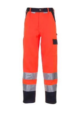 Produktbild von Planam Warnschutz Bundhose zweifarbig Gr. 70 orange/marine