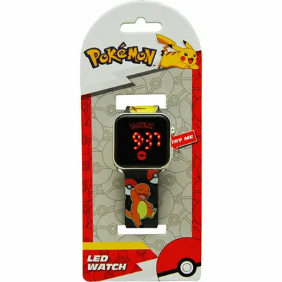 Produktbild von Pokemon Glumanda digitale LED-Uhr 68990