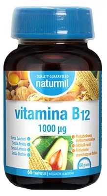 Immagine prodotto di Naturmil Vitamina B12 1000 Mcg 60 Compresse