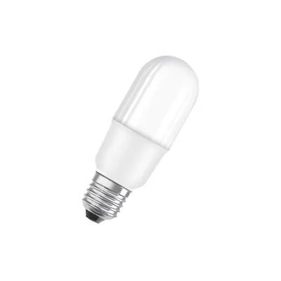 A single LED light bulb is shown against a white background.