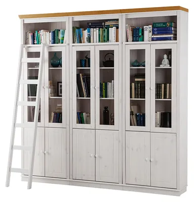 Produktbild von home24 Bücherwand - Kiefer Massiv - Typ E