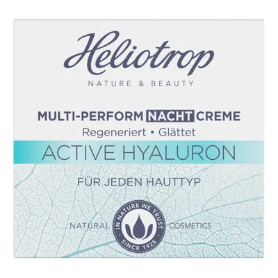 Produktbild von Heliotrop Nachtcreme Gesicht Hautpflege Hautpflege Anti Aging Naturkosmetik für alle Hauttypen sanfte Pflege
