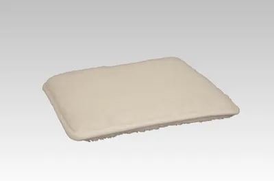 Produktbild von Stuhlkissen Autositzkissen 2er Pack Wolle ecru 37 x 40 cm ecru ca. 37 x 40 cm