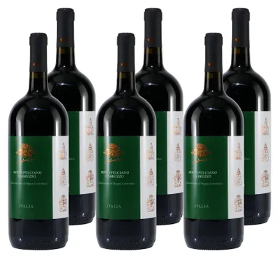 Produktbild von Montepulciano D´Abruzzo DOC -trocken- (6 x 1,5L)