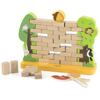 Produktbild von VIGA Hölzernes Arcade-Spiel, fallende Eichel, Puzzle