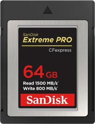 Produktbild von SanDisk Extreme PRO® CFexpress®-Speicherkarte Typ B – 64 GB