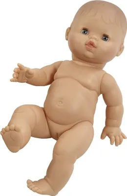 Produktbild von Paola Reina Gordi Puppe Mädchen weiß - 34 cm realistische Babypuppe