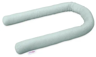 Produktbild von babybay Nestchenschlange Waffelpiqué 180 cm passend für alle Modelle, zartblau