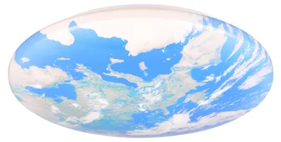 Immagine prodotto di Mappamondo per bambini 37 cm LED 15W multicolore rotondo TERRA RL plafond