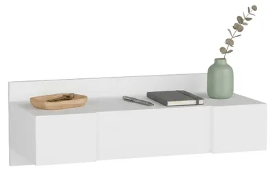 Produktbild von Selci - Waschtisch, 100x39x33h cm Weiß, Spiegel inklusive